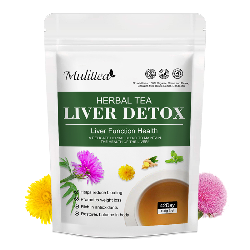 Dandelion Detox Tea - Thé détox du foie Mulittea avec