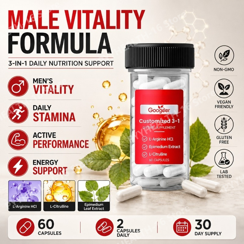 Herbal Wellness Blend - L-Arginine HCl avec L-Citrulline et extrait