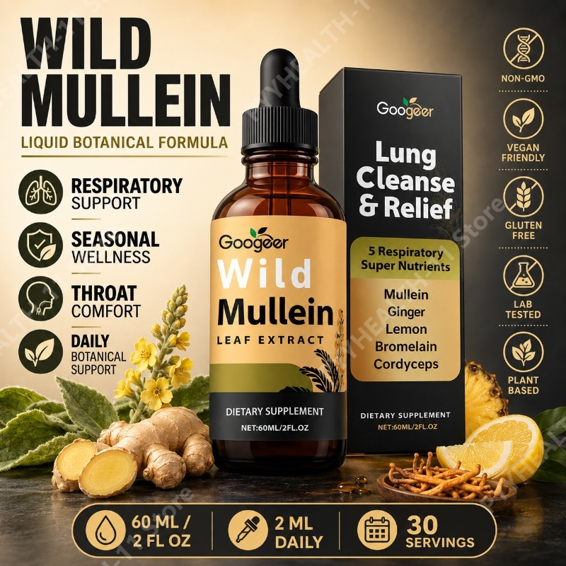 Herbal Wellness Blend - Gouttes liquides de molène, mélange d'herbes