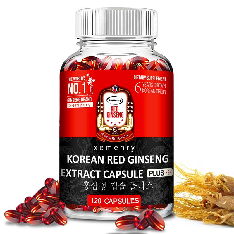 Valerian Root Capsule - Supplément de ginseng rouge coréen pour