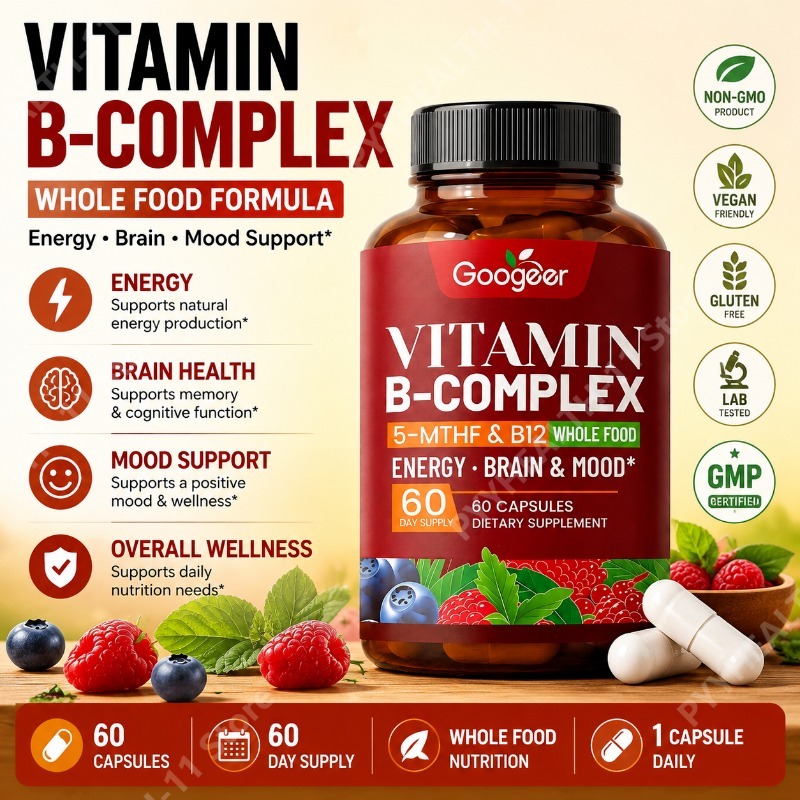 Herbal Wellness Blend - Complément de Vitamines du Complexe B