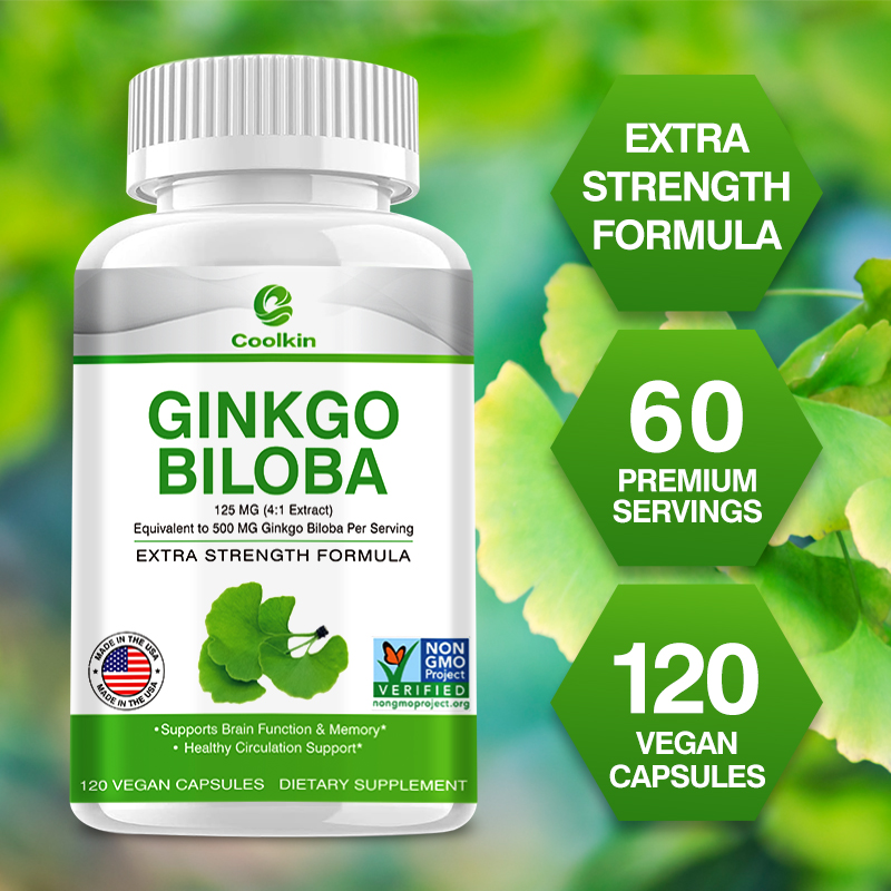 Ginkgo Biloba Extract - Capsules d'extrait de Ginkgo Biloba -