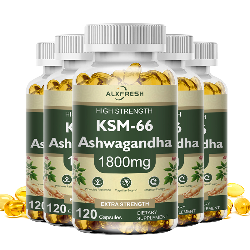 Ginkgo Biloba Extract - Supplément d'Ashwagandha en capsules naturelles KSM-66