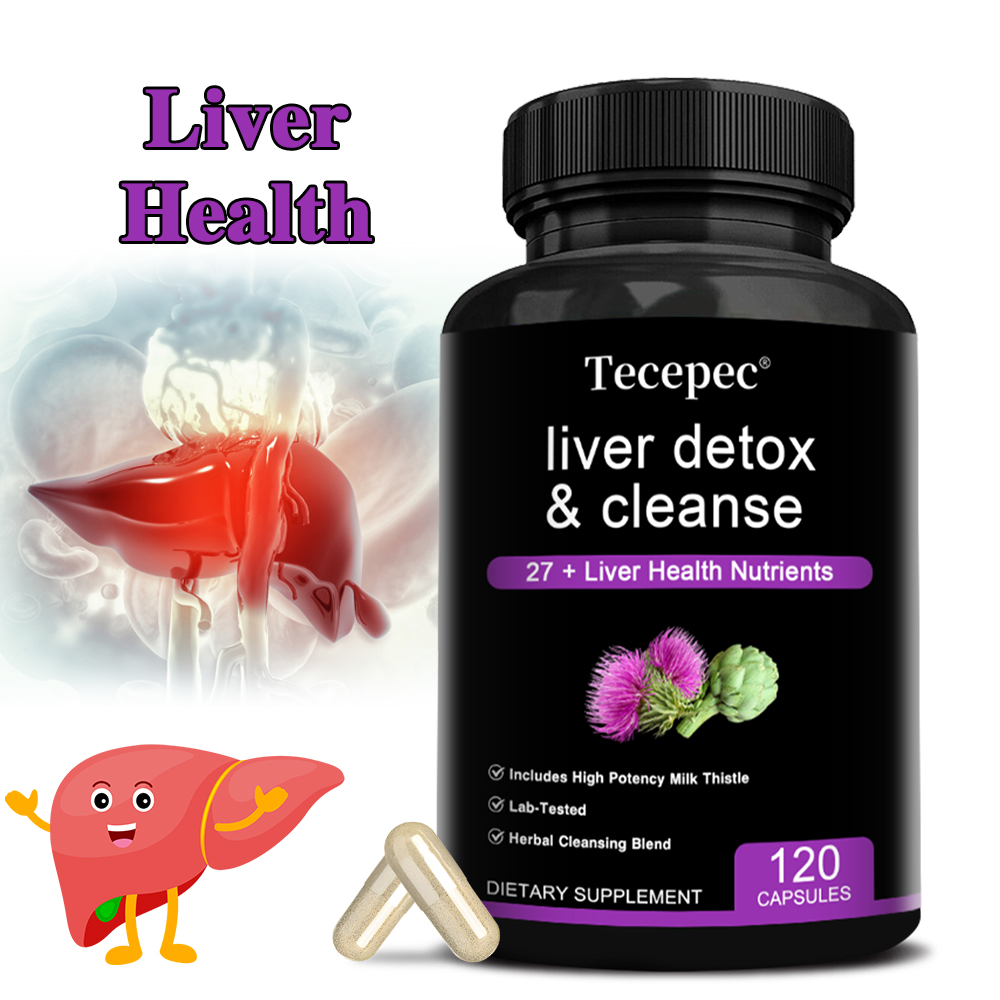 Herbal Wellness Blend - Capsules de soutien hépatique avec mélange