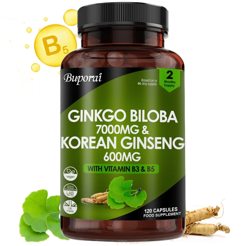 Ginkgo Biloba Extract - Ginkgo Biloba et Ginseng Coréen -