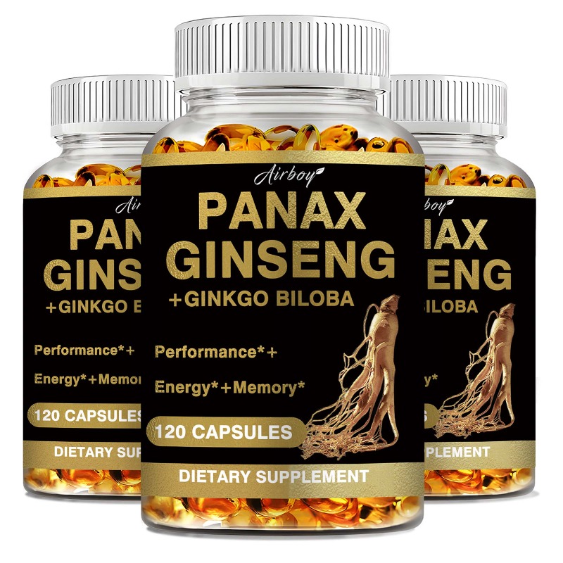 Ginkgo Biloba Extract - Capsules complexes Panax Ginseng + Ginkgo