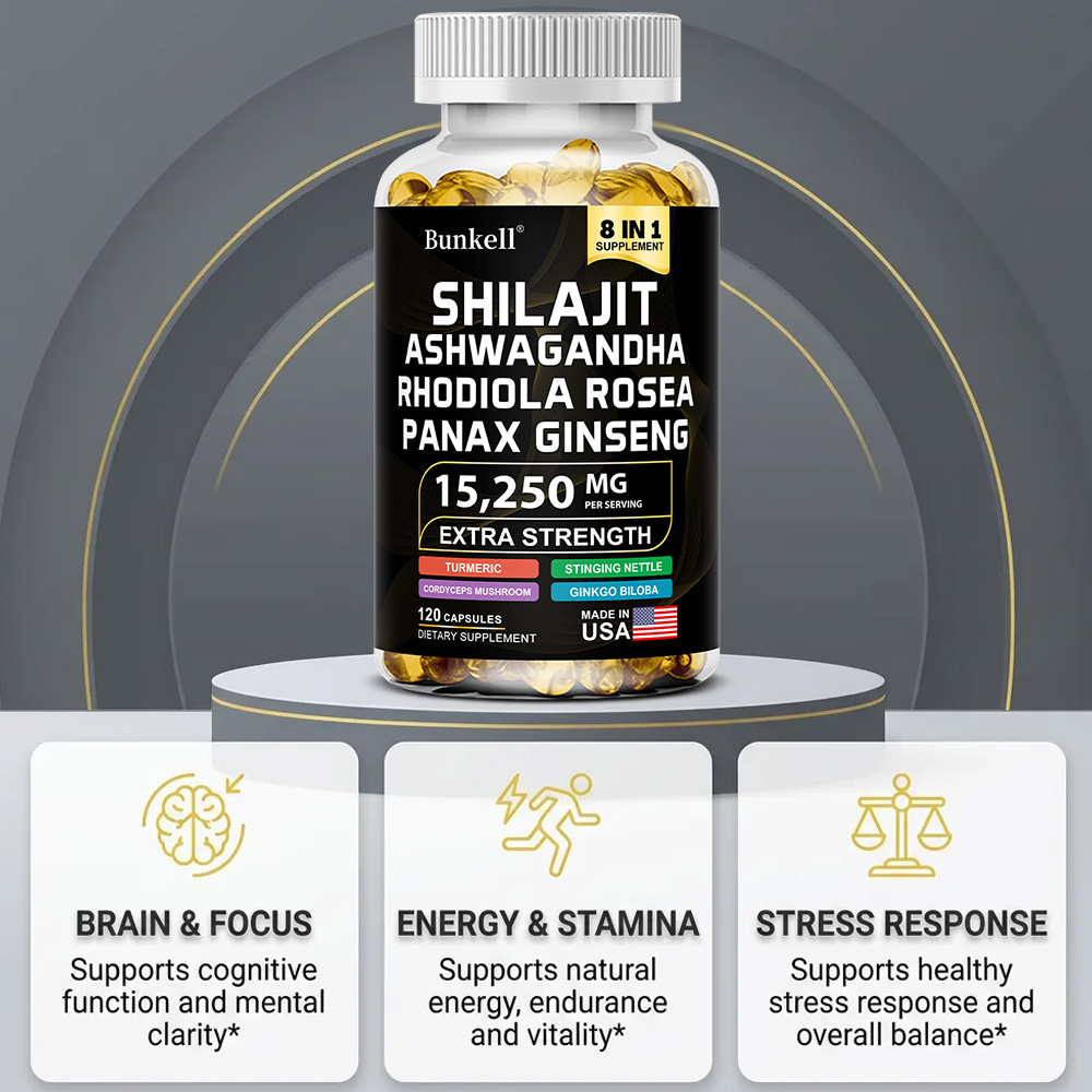 Shilajit pour Hommes/Femmes -  - Ginkgo Biloba Extract avis et prix