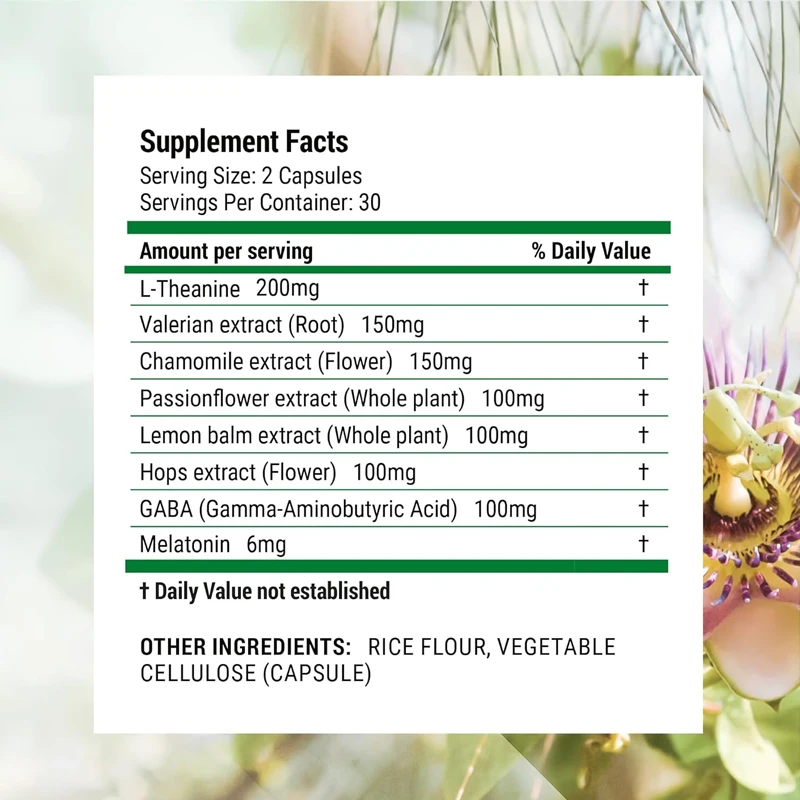 Aide au sommeil Luna |   Aide  - Valerian Root Capsule avis et prix