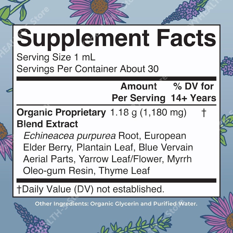 Extrait liquide biologique à b - Herbal Wellness Blend avis et prix