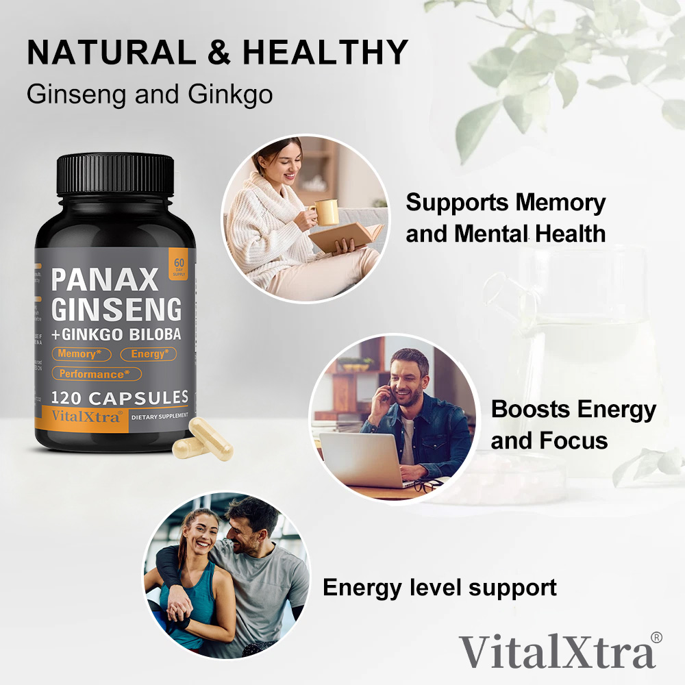 Panax Ginseng + Ginkgo Biloba, - Ginkgo Biloba Extract avis et prix