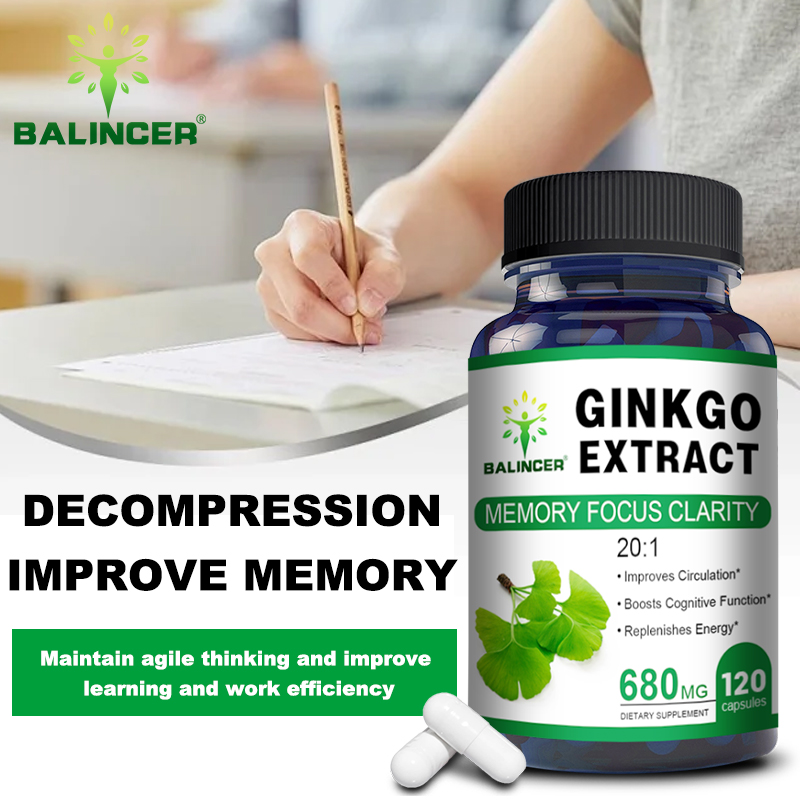 Capsules d'extrait de Ginkgo B - Ginkgo Biloba Extract avis et prix