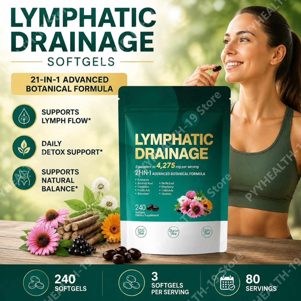 Capsules de drainage lymphatiq - Herbal Wellness Blend avis et prix