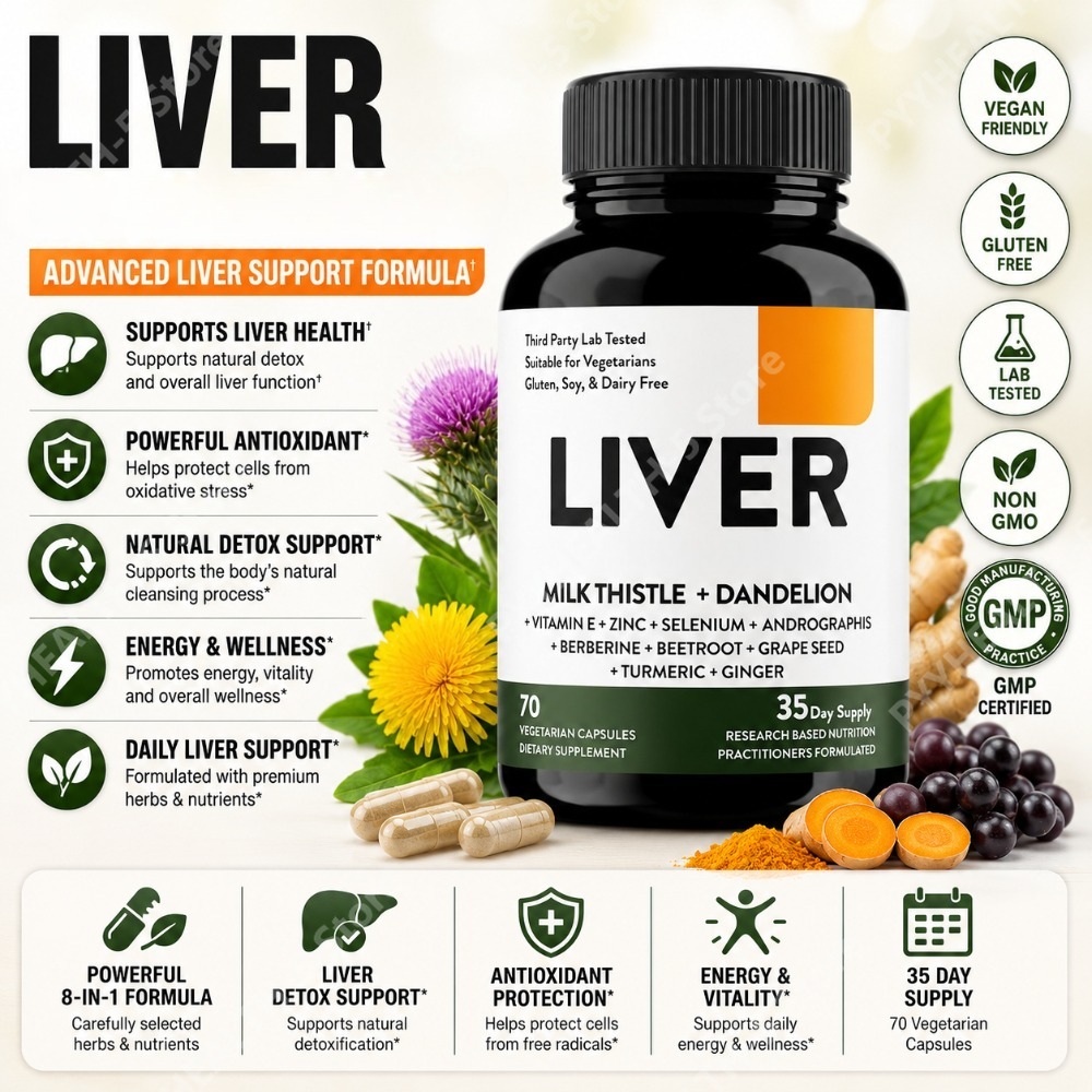 Capsules de Chardon-Marie et R - Herbal Wellness Blend avis et prix