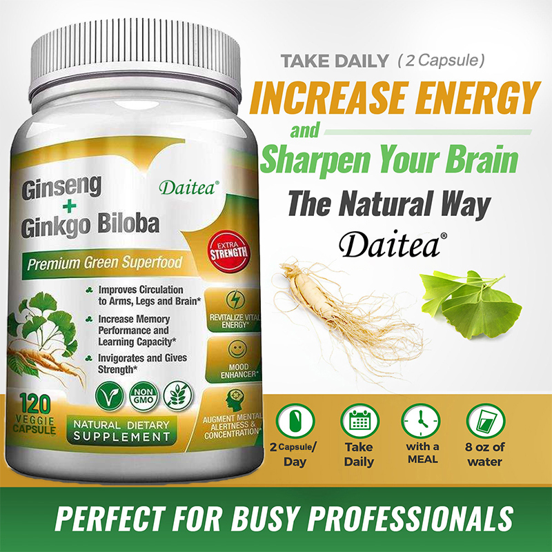 Capsules de Ginkgo Biloba avec - Ginkgo Biloba Extract avis et prix