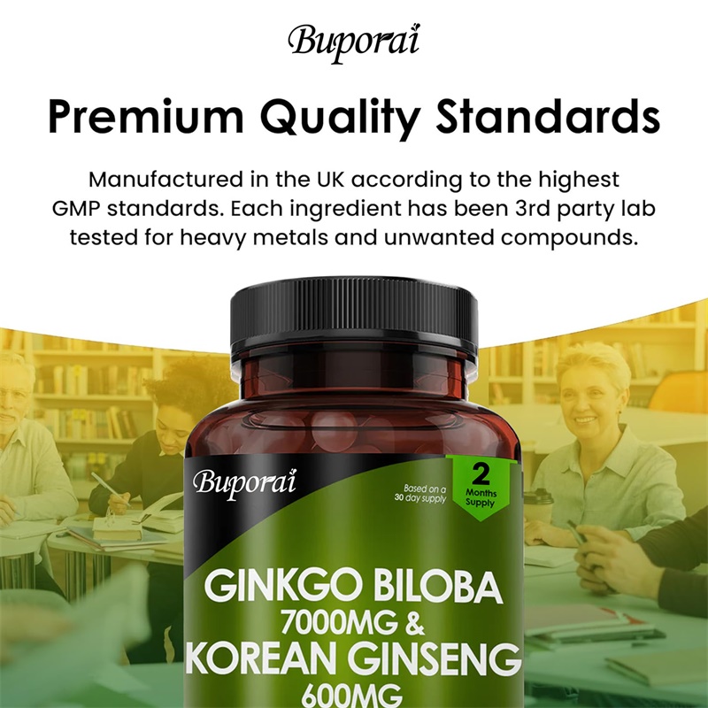 Ginkgo Biloba et Ginseng Corée - Ginkgo Biloba Extract avis et prix