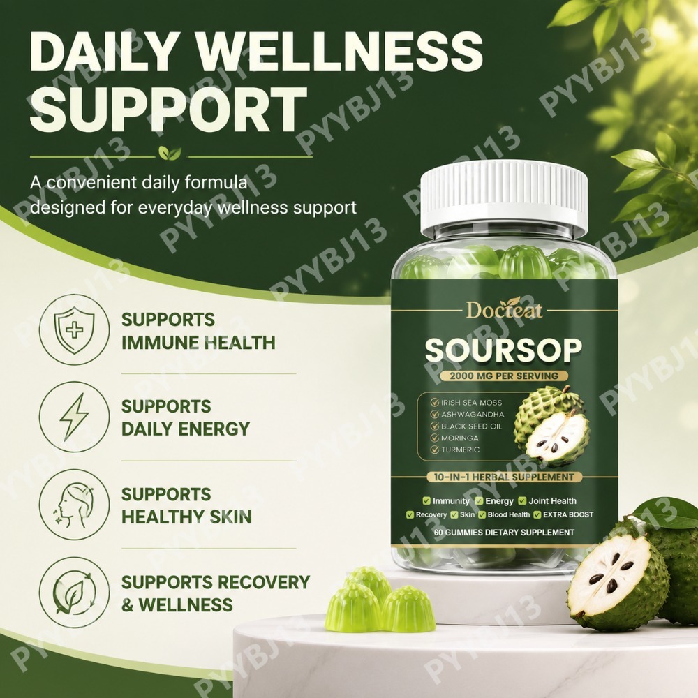 Docteat Gummies au Corossol av - Herbal Wellness Blend avis et prix